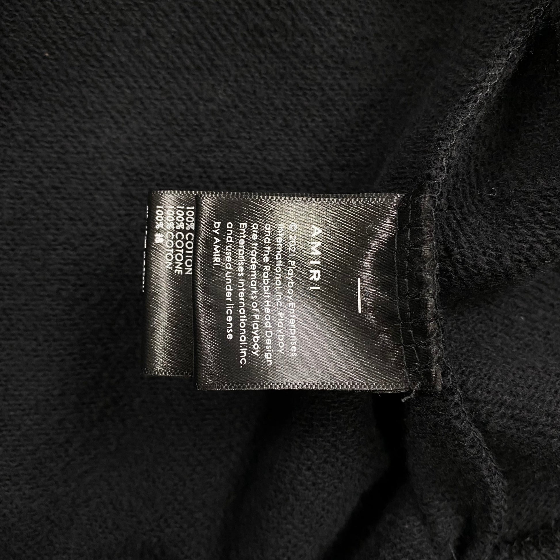AMIRI PLAYBOY LOGO HOODIE BLACK YELLOW - Prime Reps