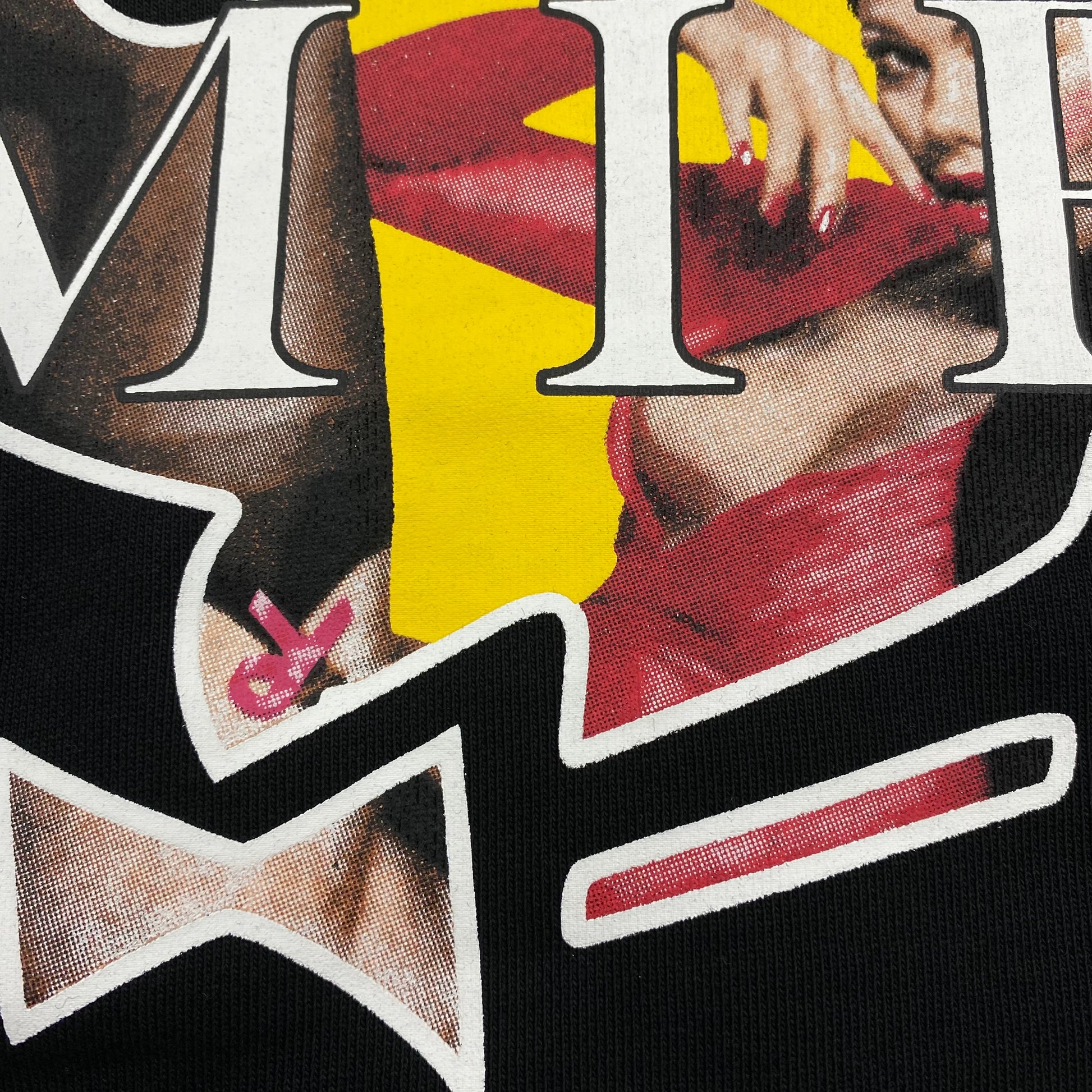 AMIRI PLAYBOY LOGO HOODIE BLACK YELLOW - Prime Reps