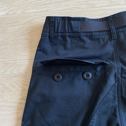 CORTEIZ ALCATRAZ GUERRILAZ CARGO PANTS BLACK - Prime Reps