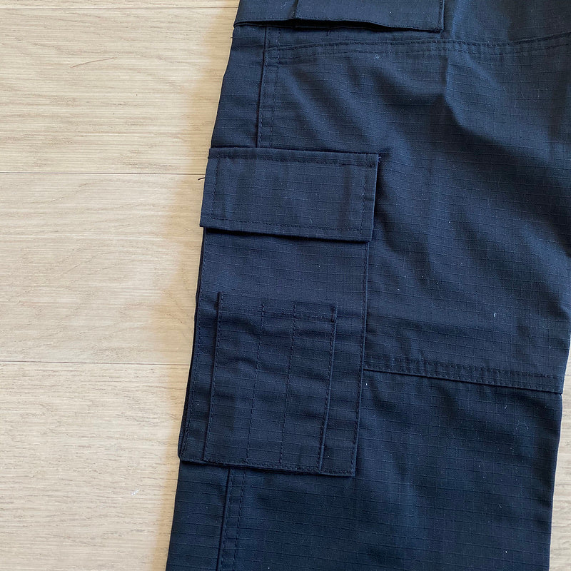 CORTEIZ ALCATRAZ GUERRILAZ CARGO PANTS BLACK - Prime Reps