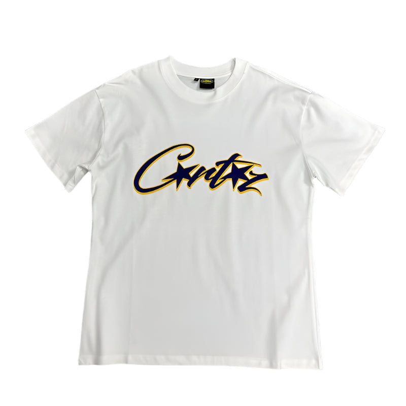 CORTEIZ ALLSTARZ TEE WHITE BLACK YELLOW - Prime Reps
