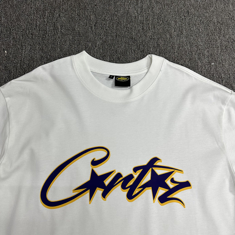 CORTEIZ ALLSTARZ TEE WHITE BLACK YELLOW - Prime Reps