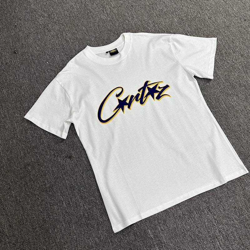 CORTEIZ ALLSTARZ TEE WHITE BLACK YELLOW - Prime Reps