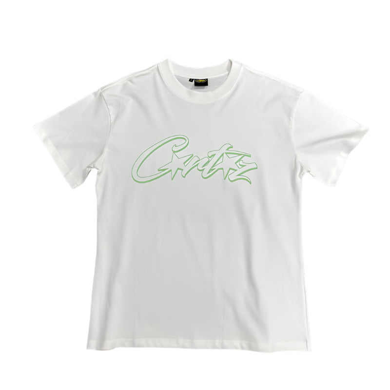 CORTEIZ ALLSTARZ TEE WHITE GREEN - Prime Reps