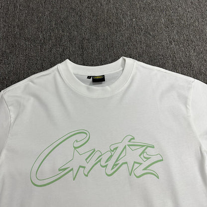 CORTEIZ ALLSTARZ TEE WHITE GREEN - Prime Reps