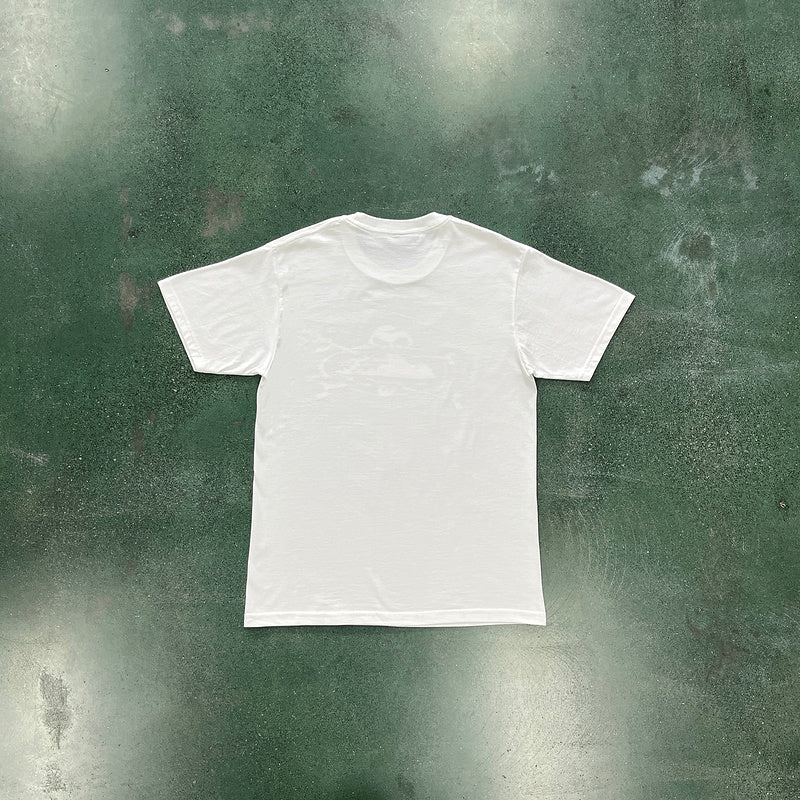 CORTEIZ SKULL T-SHIRT WHITE - Prime Reps