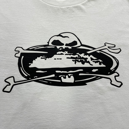 CORTEIZ SKULL T-SHIRT WHITE - Prime Reps