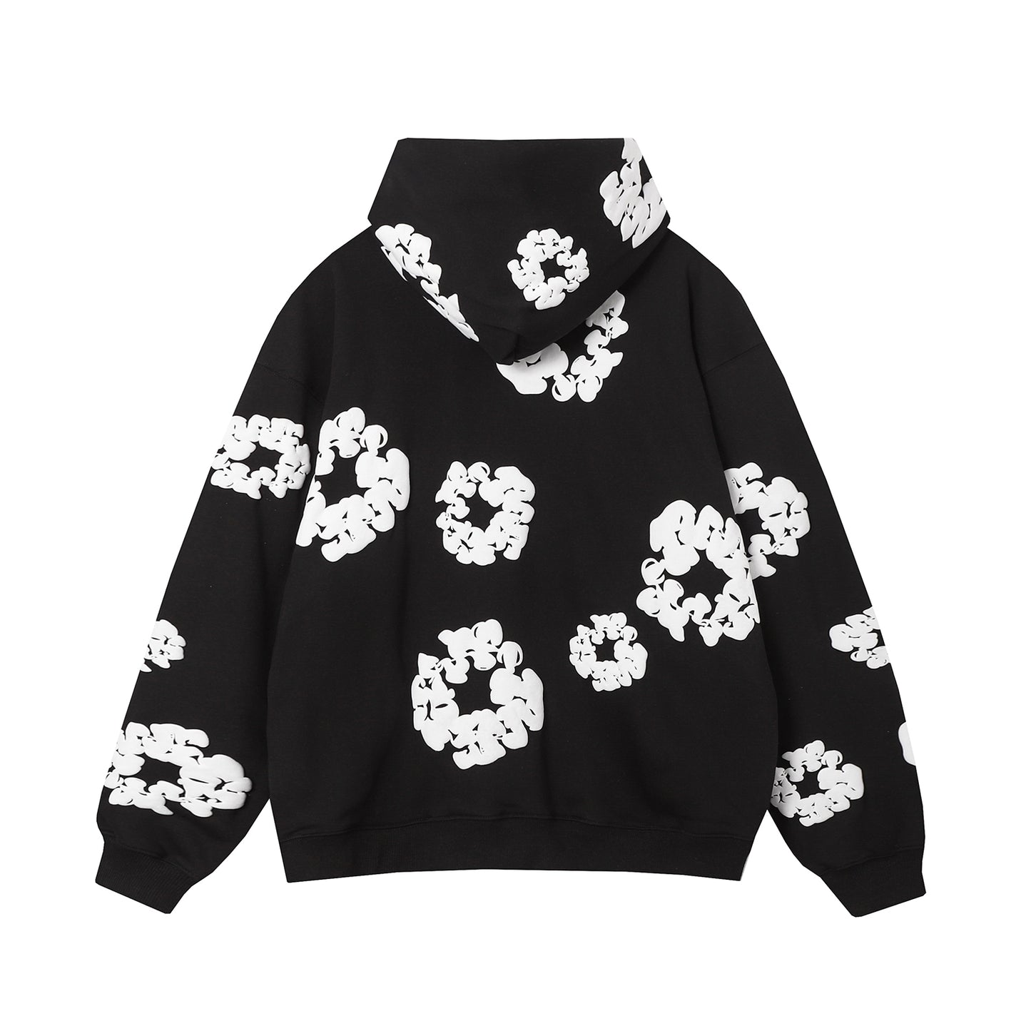 DENIM TEARS COTTON WREATH HOODIE BLACK - Prime Reps
