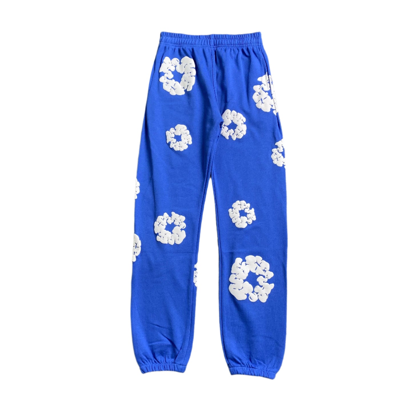 DENIM TEARS COTTON WREATH SWEATPANTS DEEP BLUE - Prime Reps
