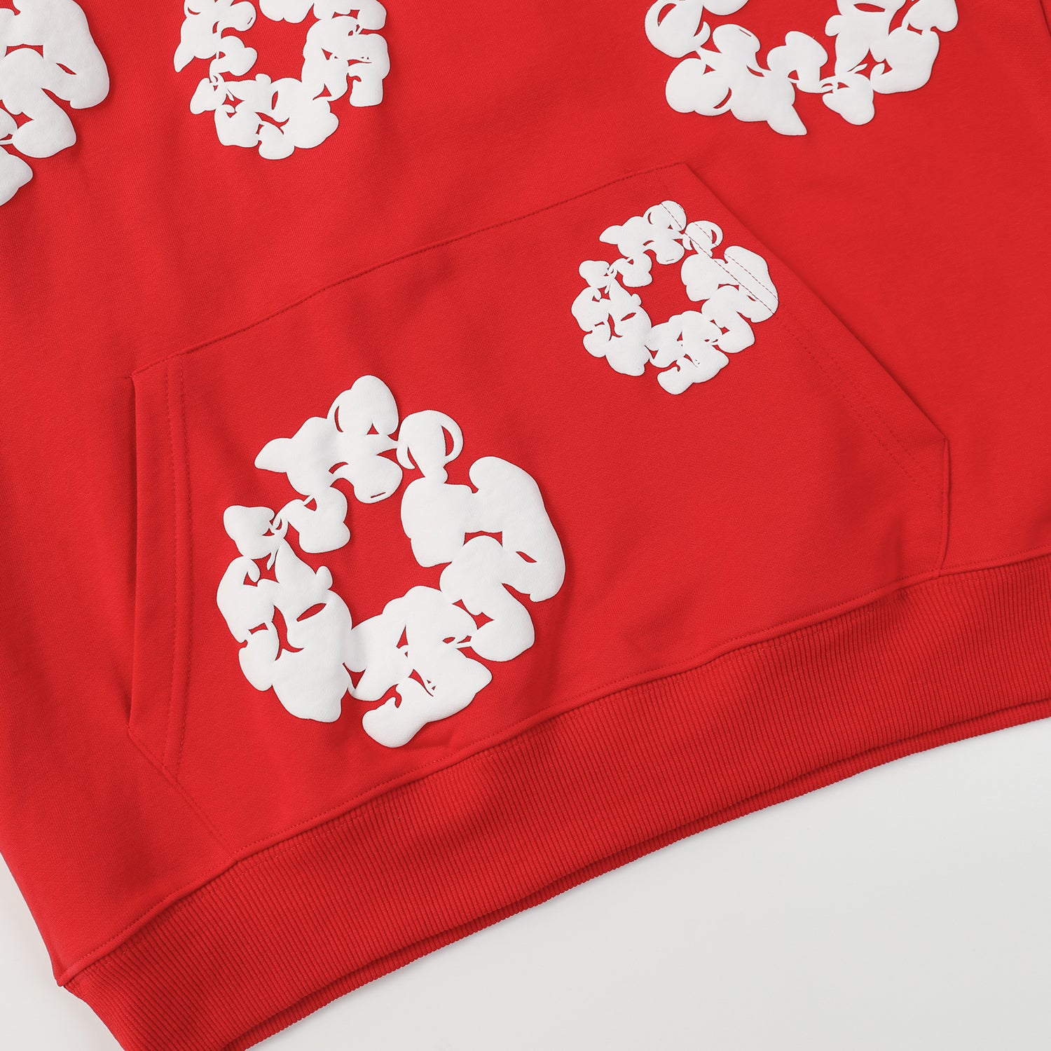 DENIM TEARS HOODIE RED - Prime Reps