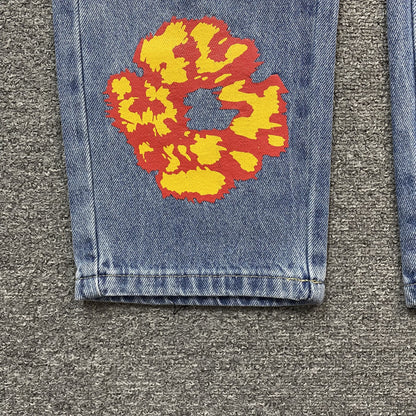 DENIM TEARS x OFFSET JEANS LIGHT WASH - Prime Reps