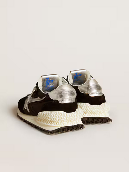 Golden Goose Soul Star Sneaker – Black & Silver