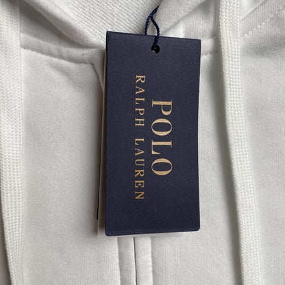 POLO RALPH LAUREN ZIP-UP HOODIE WHITE - Prime Reps