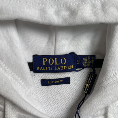 POLO RALPH LAUREN ZIP-UP HOODIE WHITE - Prime Reps
