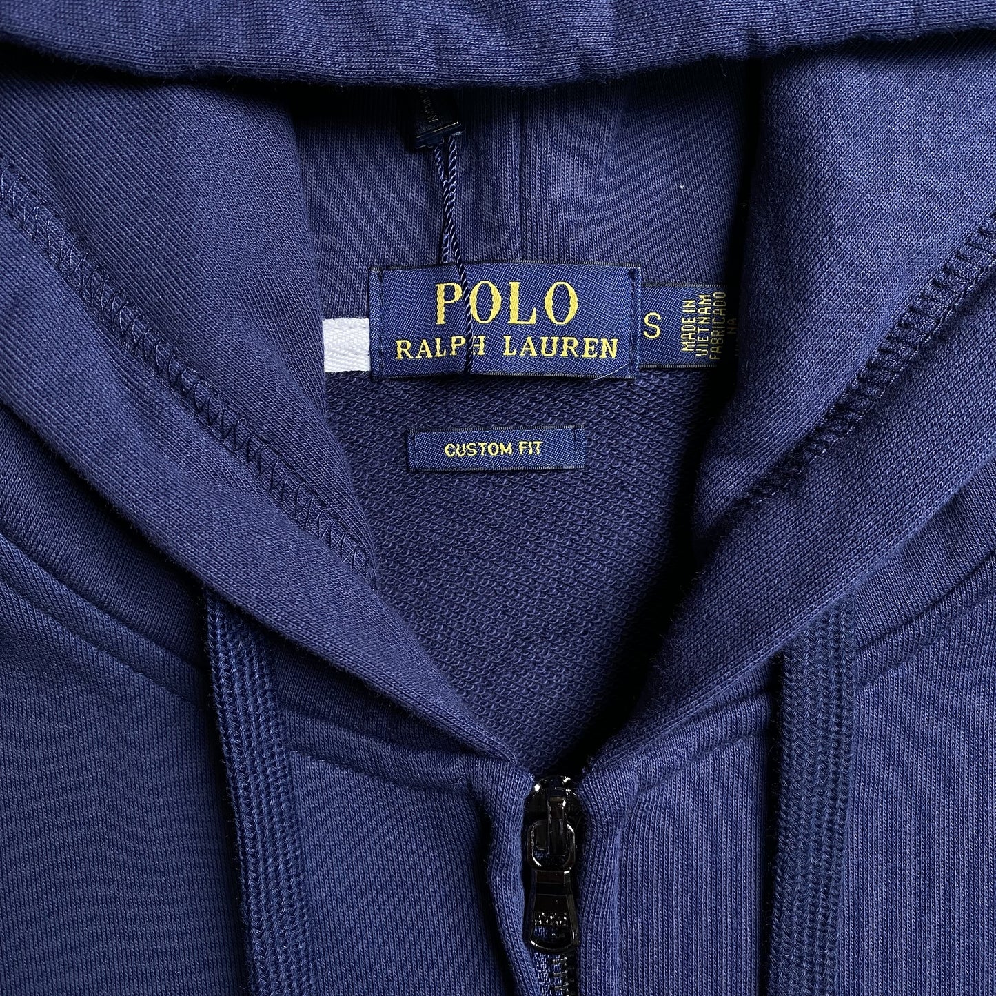POLO RALPH LAUREN ZIP UP HOODIE NAVY - Prime Reps