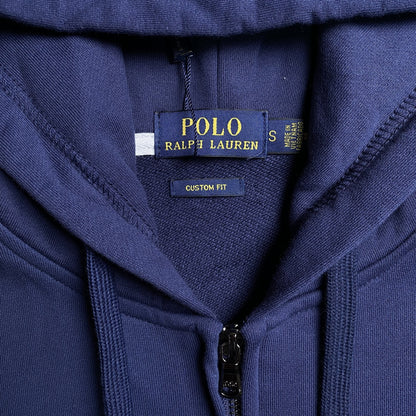 POLO RALPH LAUREN ZIP UP HOODIE NAVY - Prime Reps