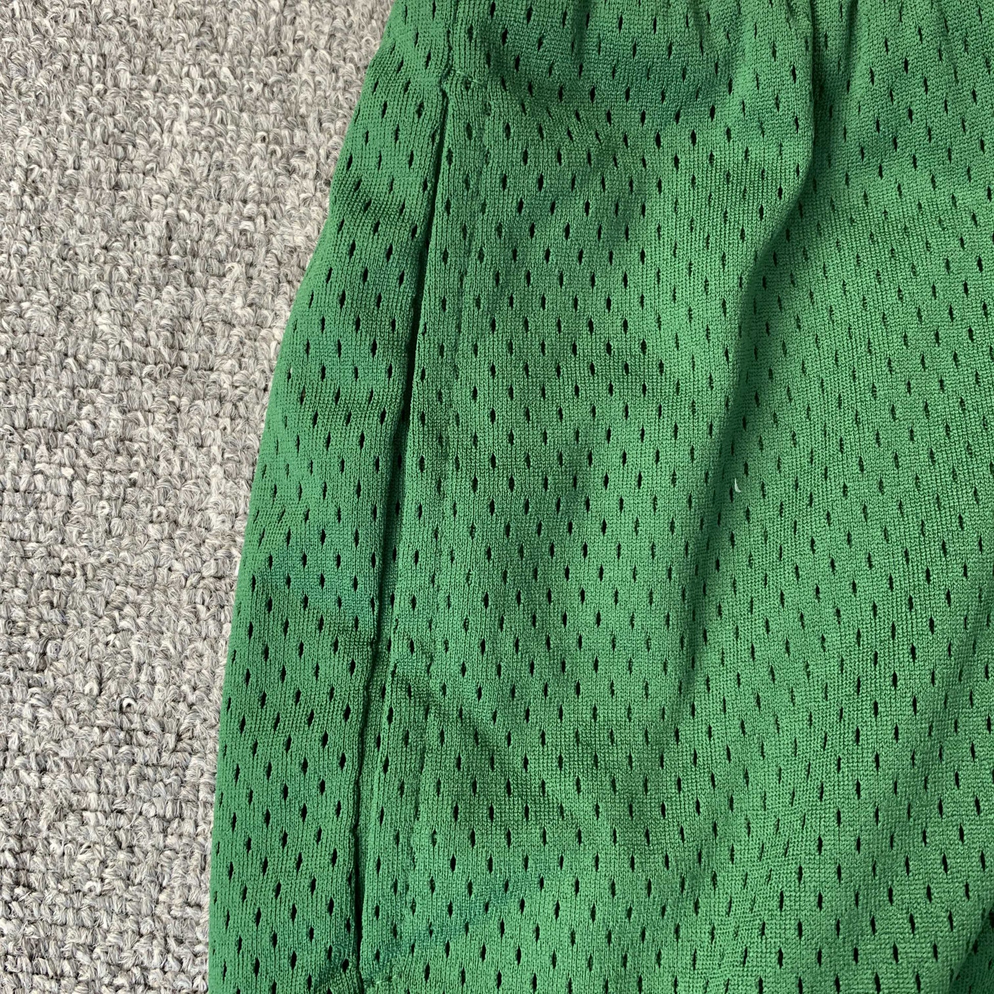 RHUDE COURT LOGO SHORTS GREEN - Prime Reps