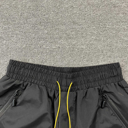 RHUDE RH LOGO SHORTS BLACK - Prime Reps