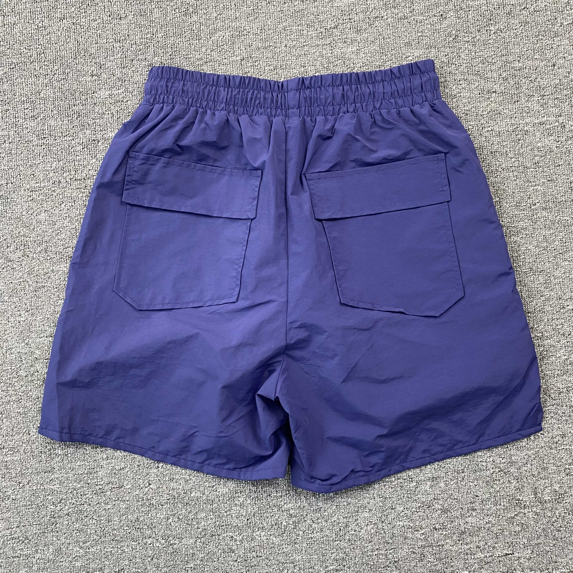 RHUDE RH LOGO SHORTS NAVY - Prime Reps