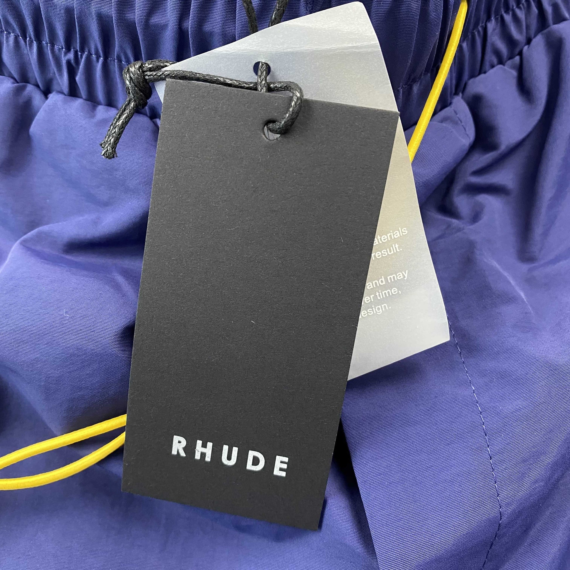 RHUDE RH LOGO SHORTS NAVY - Prime Reps