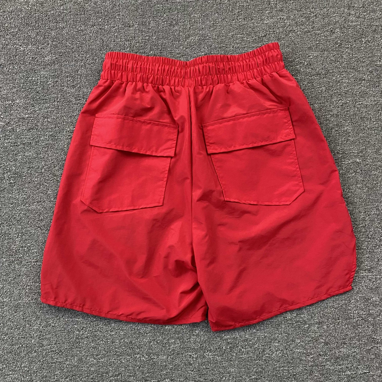 RHUDE RH LOGO SHORTS RED - Prime Reps