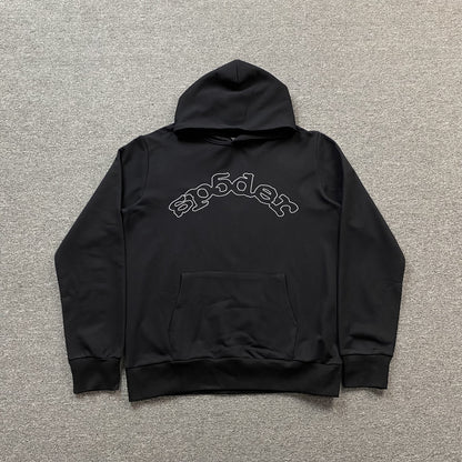SP5DER OG LOGO HOODIE BLACK - Prime Reps