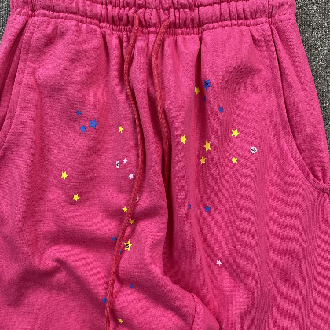 SP5DER P*NK SWEATPANTS PINK - Prime Reps