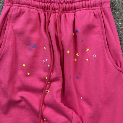 SP5DER P*NK SWEATPANTS PINK - Prime Reps