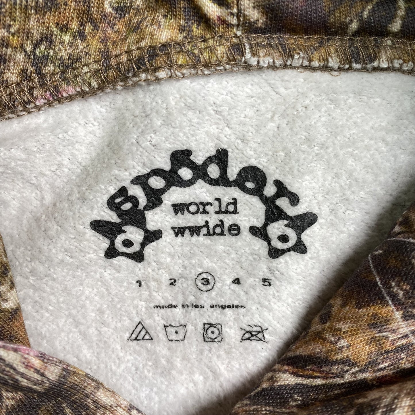 SP5DER REAL TREE OG WEB HOODIE CAMO - Prime Reps