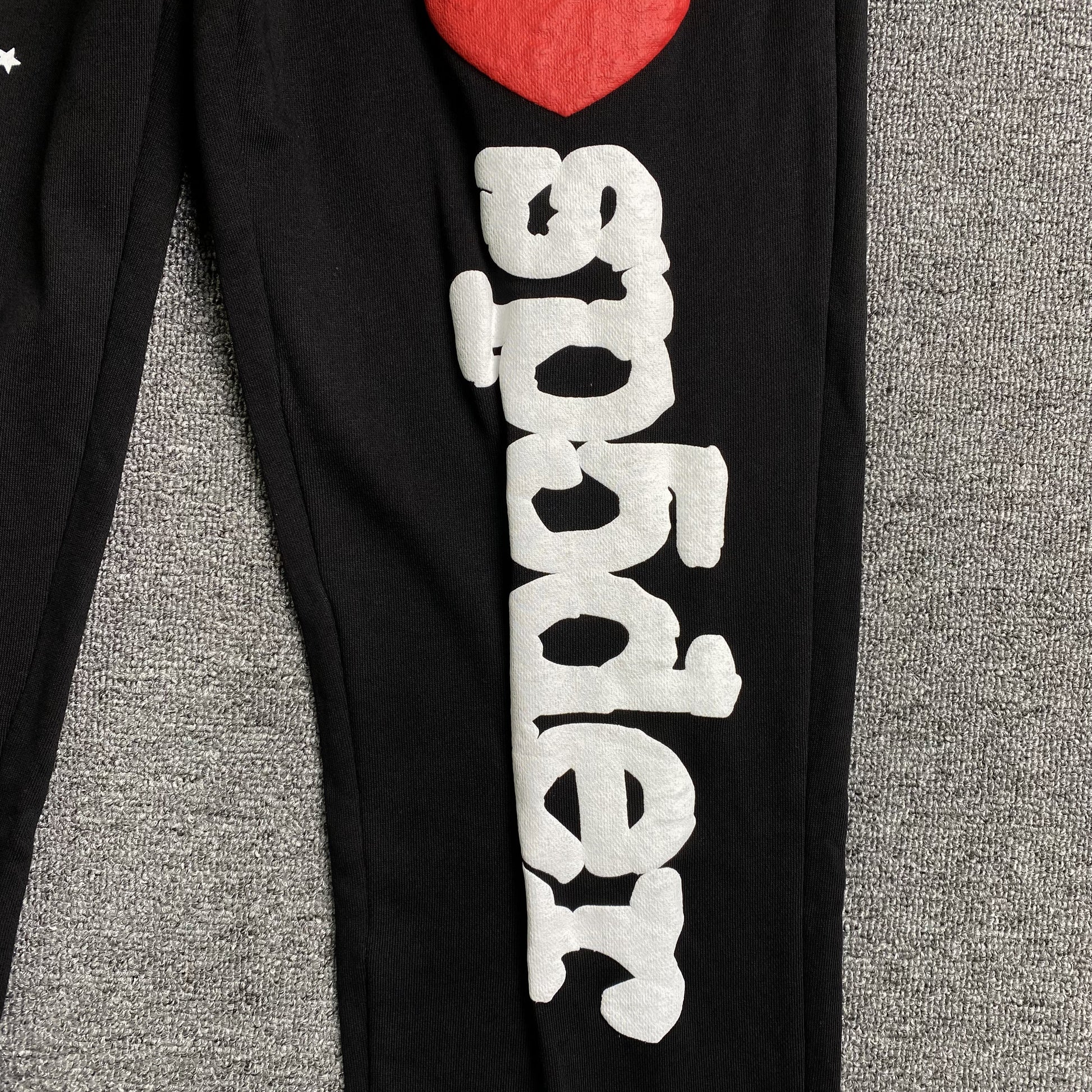 SP5DER SOUVENIR SP5 SWEATPANTS BLACK - Prime Reps