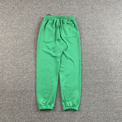 SP5DER STAR OG WEB V2 SWEATPANTS SLIME GREEN - Prime Reps