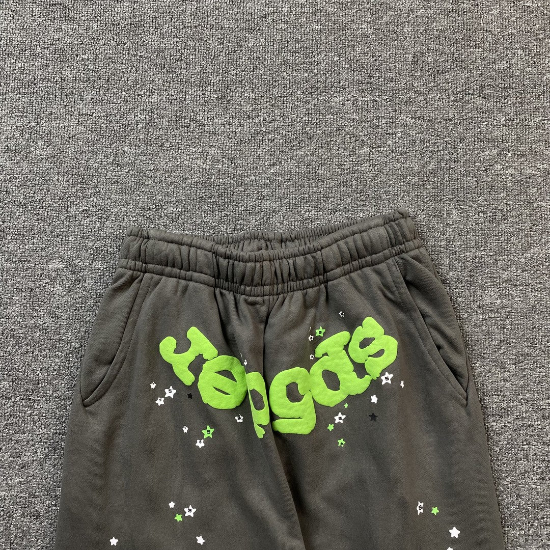 SP5DER WAIT WEB SWEATPANTS SLATE GREY - Prime Reps