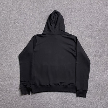 SP5DER x METRO BOOMIN HEROS AND VILLAINS HOODIE BLACK - Prime Reps