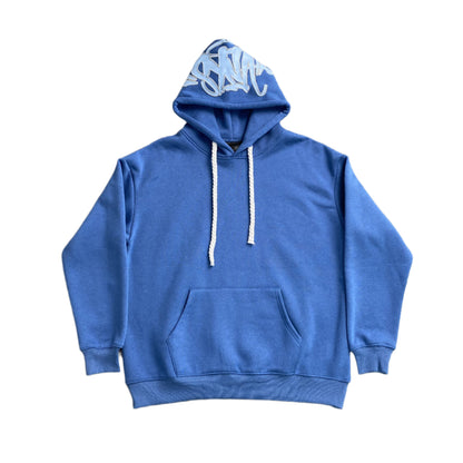 SYNA WORLD HOOD LOGO HOODIE BLUE - Prime Reps