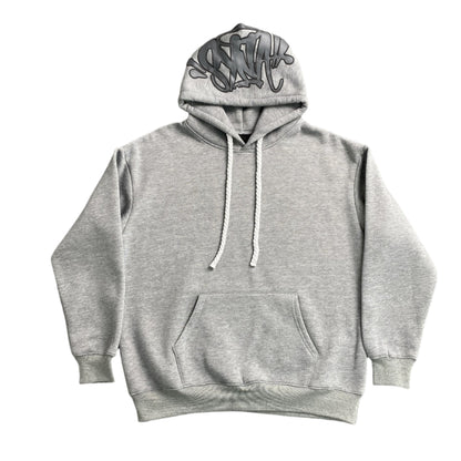 SYNA WORLD HOOD LOGO HOODIE GREY - Prime Reps