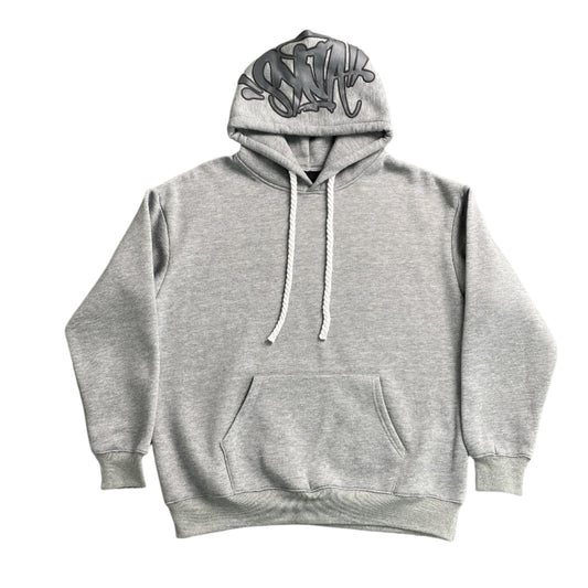 SYNA WORLD HOOD LOGO HOODIE GREY - Prime Reps