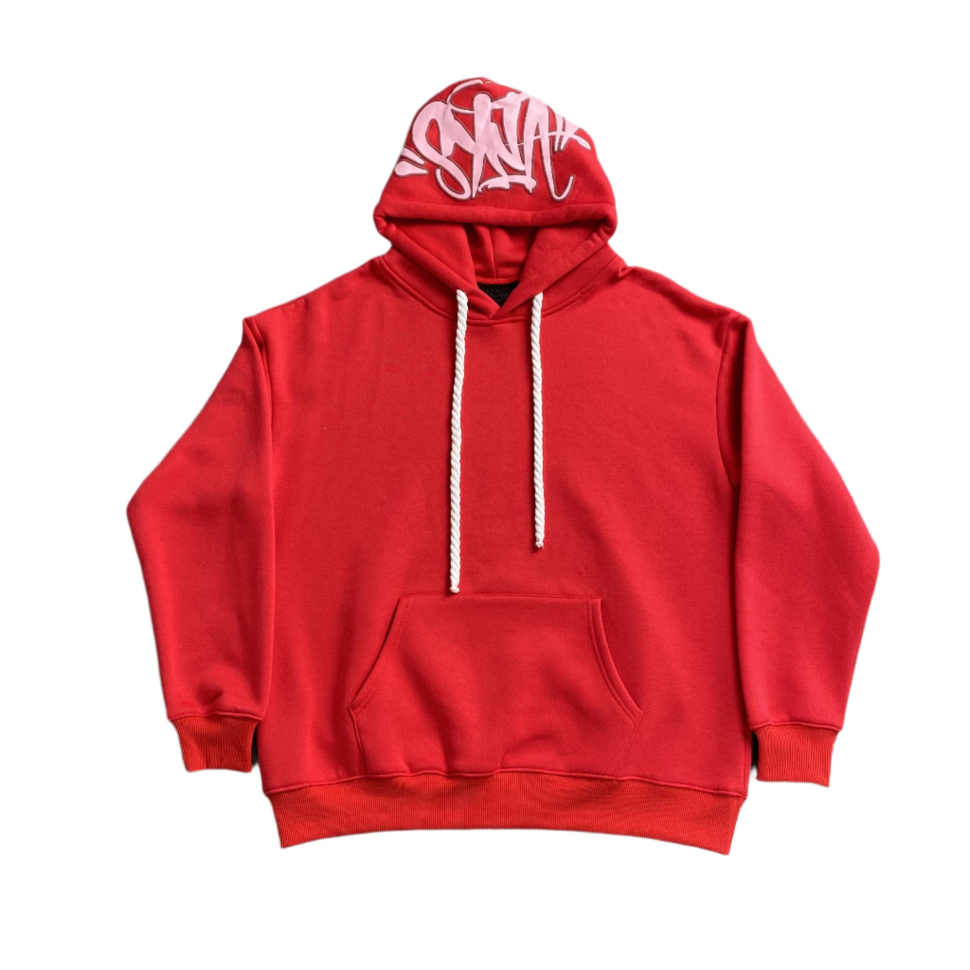 SYNA WORLD HOOD LOGO HOODIE RED - Prime Reps