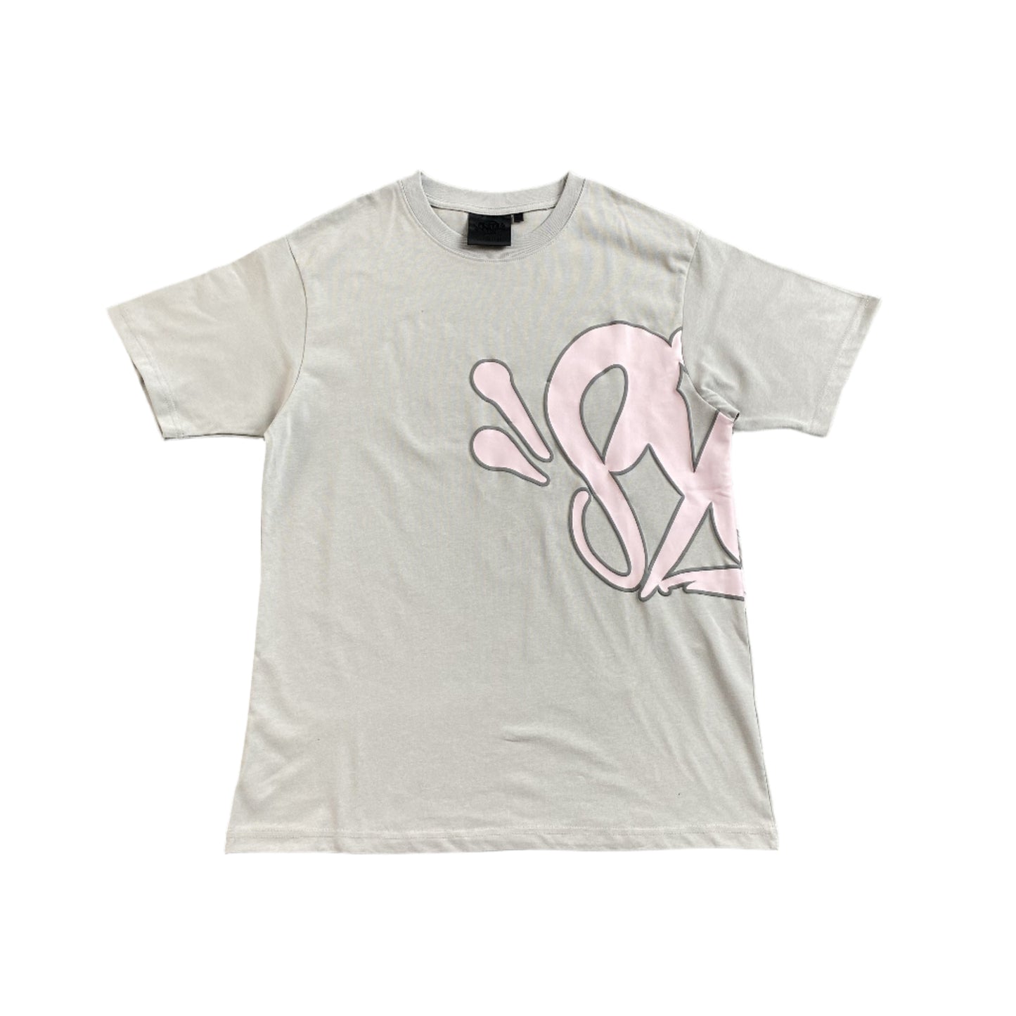 SYNA WORLD T-SHIRT GREY PINK - Prime Reps