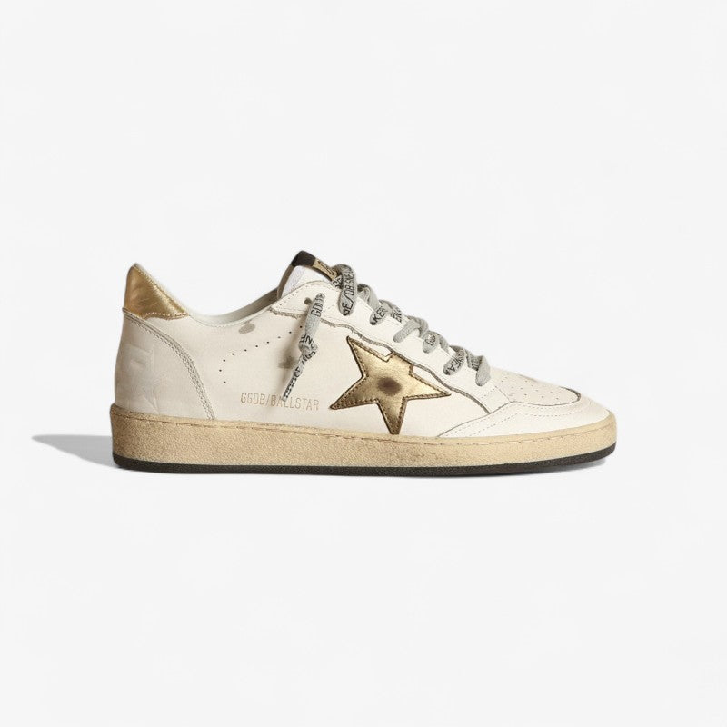 Sneakers Ball Star Con Stella E Talloncino Dorati
