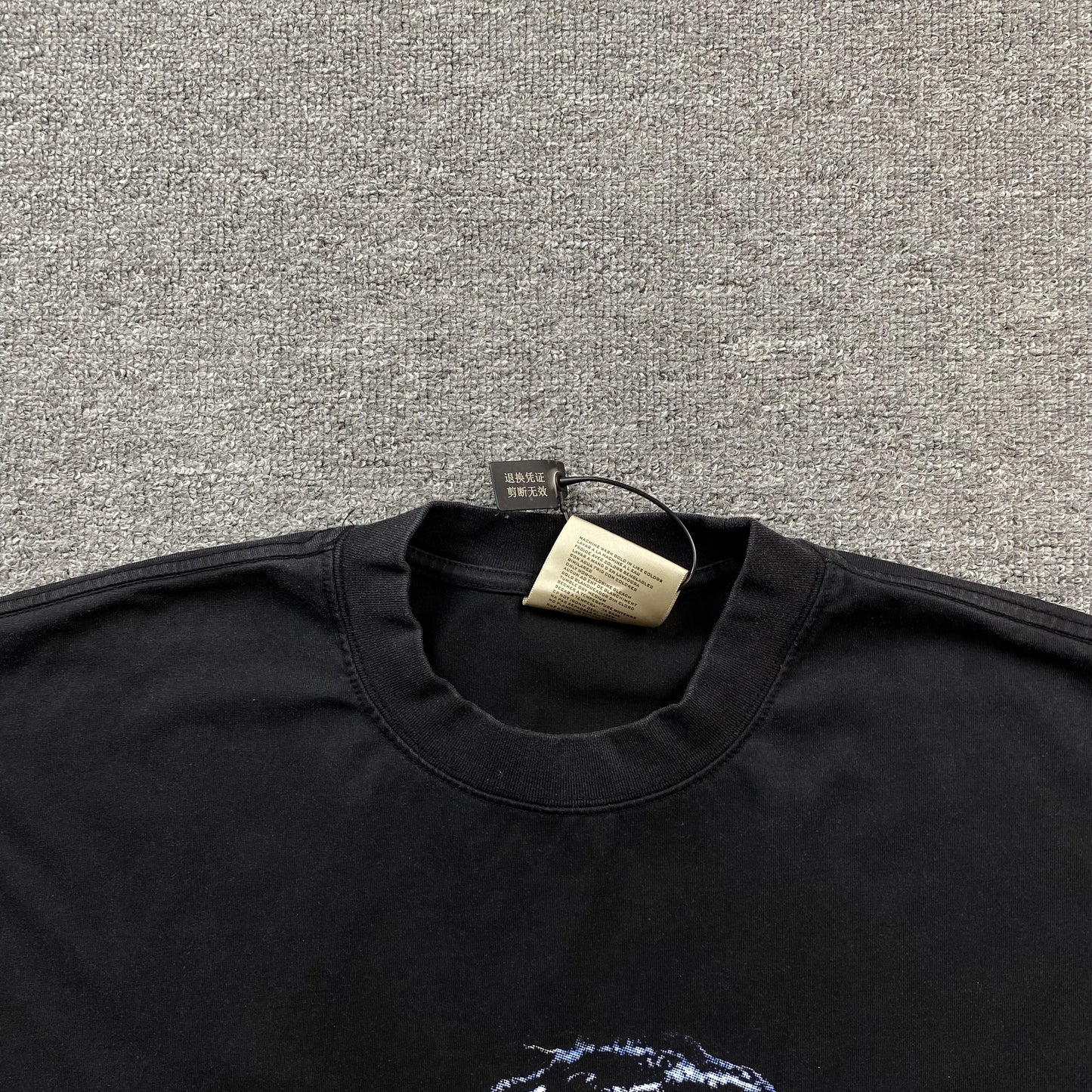 TRAVIS SCOTT VINTAGE GRAPHIC TEE BLACK - Prime Reps