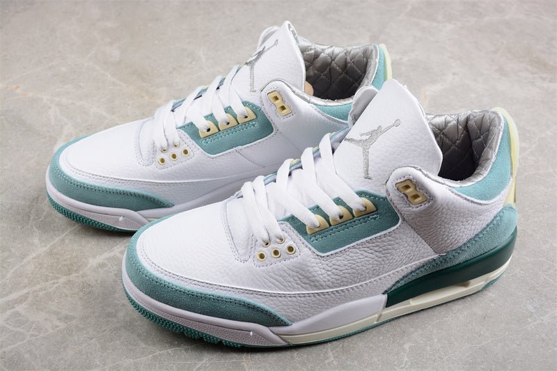 AIR JORDAN 3 RETRO MARS STONE AJ3 BLUE/WHITE - Prime Reps