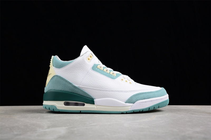 AIR JORDAN 3 RETRO MARS STONE AJ3 BLUE/WHITE - Prime Reps