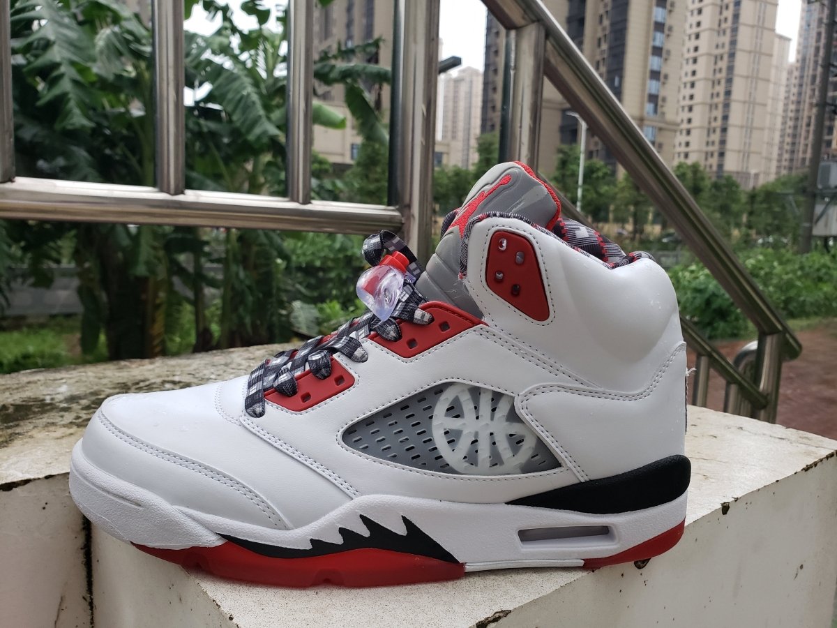 Air Jordan 5 "Quai 54" White - Prime Reps