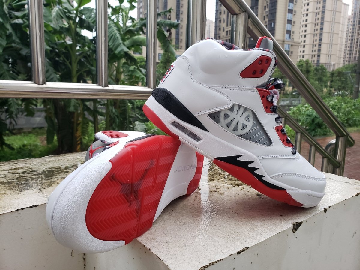 Air Jordan 5 "Quai 54" White - Prime Reps