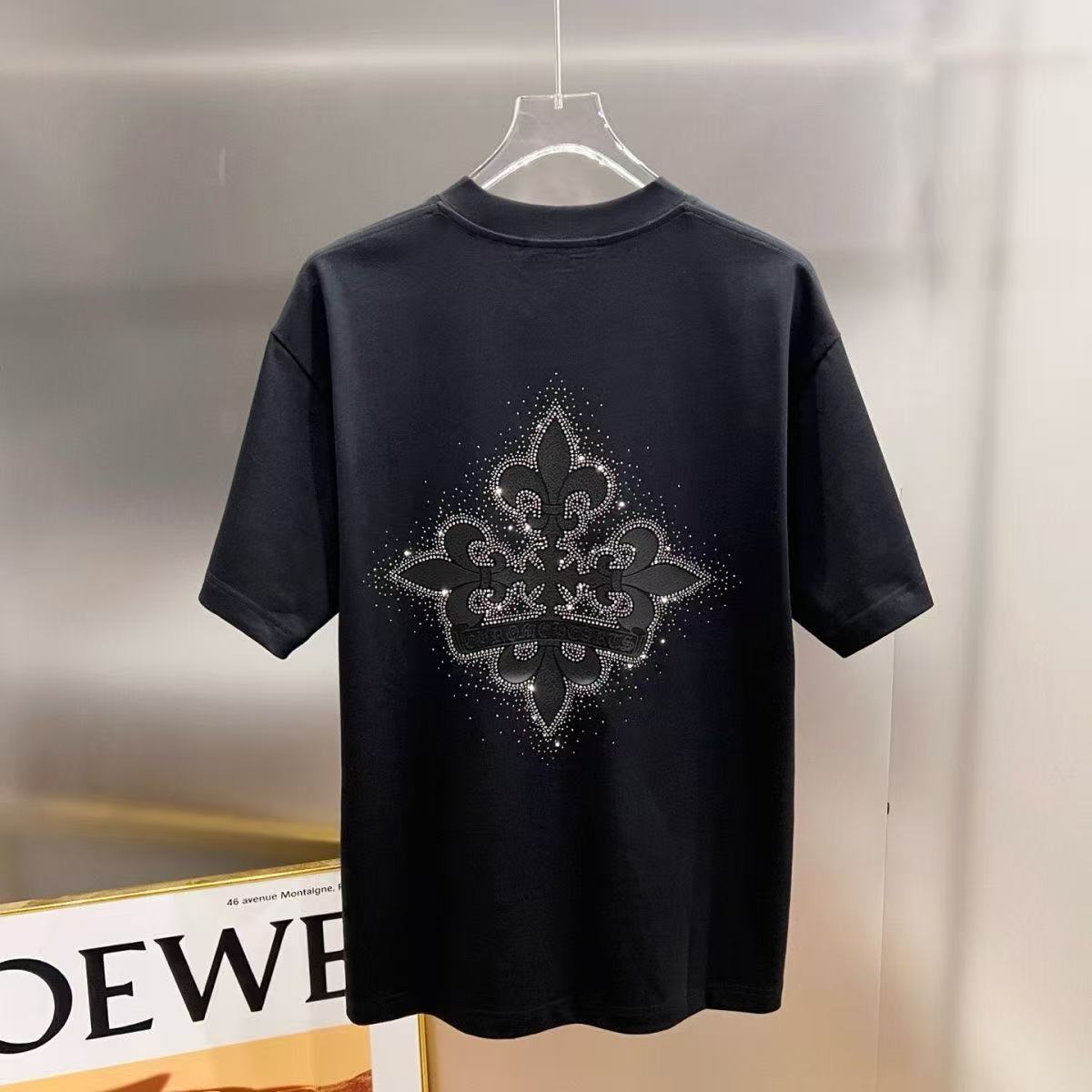Chrome Hearts Classic Crewneck T-Shirt in Black