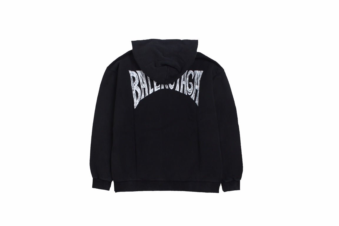 Balenciaga Black Hoodie - Prime Reps