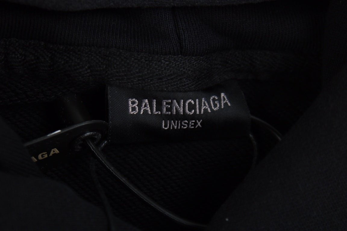Balenciaga Black Hoodie - Prime Reps