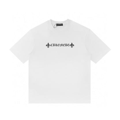 Chrome Hearts Classic Crewneck T-Shirt in White/Black