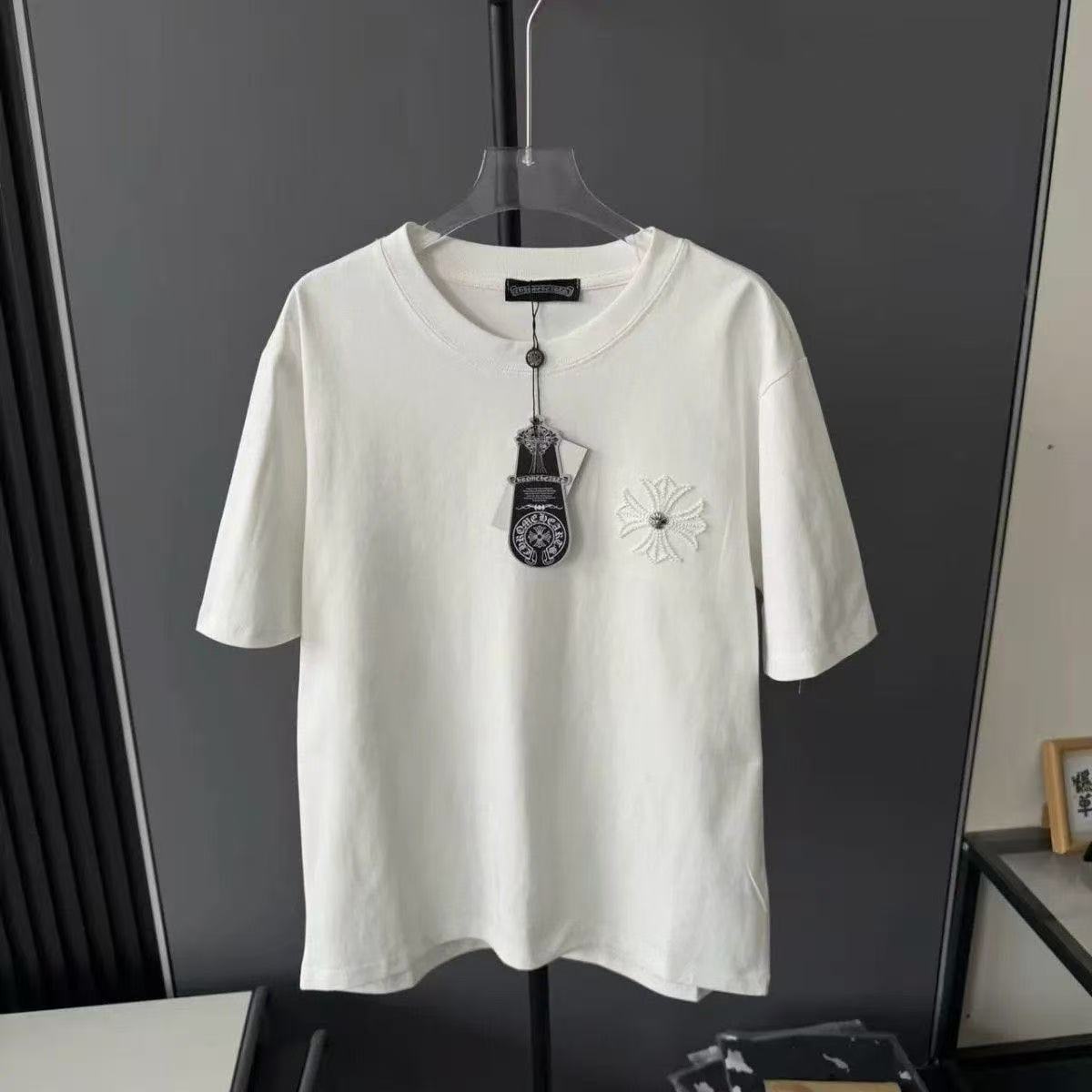 Chrome Hearts Classic Crewneck T-Shirt in White