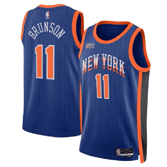 JALEN BRUNSON NEW YORK KNICKS 2023-24 CITY EDITION JERSEY - Prime Reps